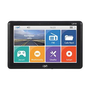 PNI Système de Navigation GPS  L810 7 inch 800 MHz, 256M DDR, 8GB, FM Transmitter, Pas de Carte préinstallée - Publicité