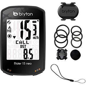 Bryton Rider 15 Neo C, Ciclo Computer GPS, Display da 2" Con Sensore di Cadenza Ant+/Bluetooth, Nero - Publicité