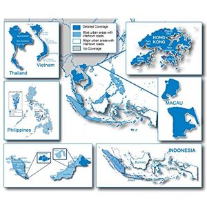 Garmin City Navigator NT Carte Micro SD/SD Asie du Sud-Est pour Edge 810/1000/Touring/Etrex 20/30/Dakota 20 - Publicité