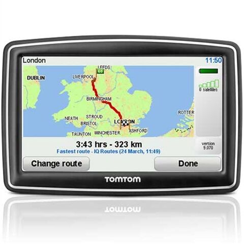 Refurbished: TomTom XXL Classic Black/Silver, A