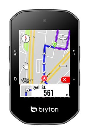 Bryton Rider S500E - ciclocomputer con GPS Black