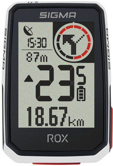 Sigma ROX 2.0 - ciclocomputer GPS White