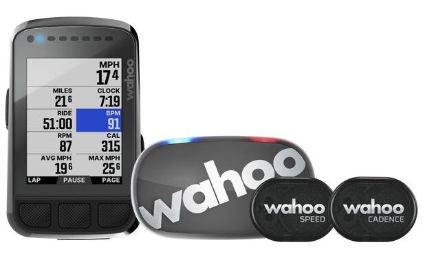Wahoo Elemtn Bolt GPS Bundle - ciclocomputer gps Black