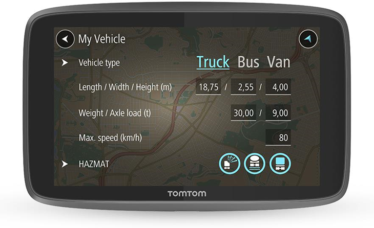 TomTom GO PROF 6200 EUáááááááááááááááá 6" navigatore