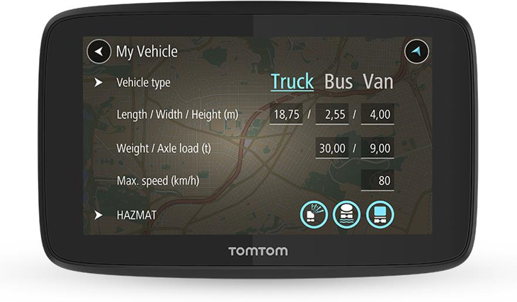 TomTom GO Professional 520 navigatore Fisso 12,7 cm (5") Touch screen Nero, Grigio