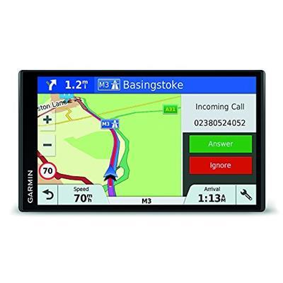Garmin Drivesmart 61 EU LMT-D - Navigatore 6.95" Edge-To-Edge Smart, Mappa Europa Completa, Aggiornamento A Vita E Servizi Live Via Bluetooth E Infotraffico Dab