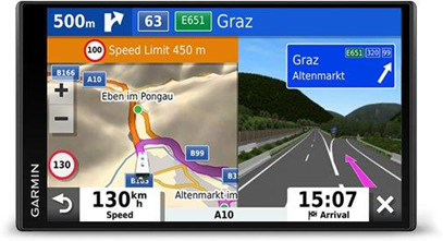 Garmin Camper 780 navigatore 17,6 cm (6.95") Touch screen TFT Portatile Nero 239,6 g