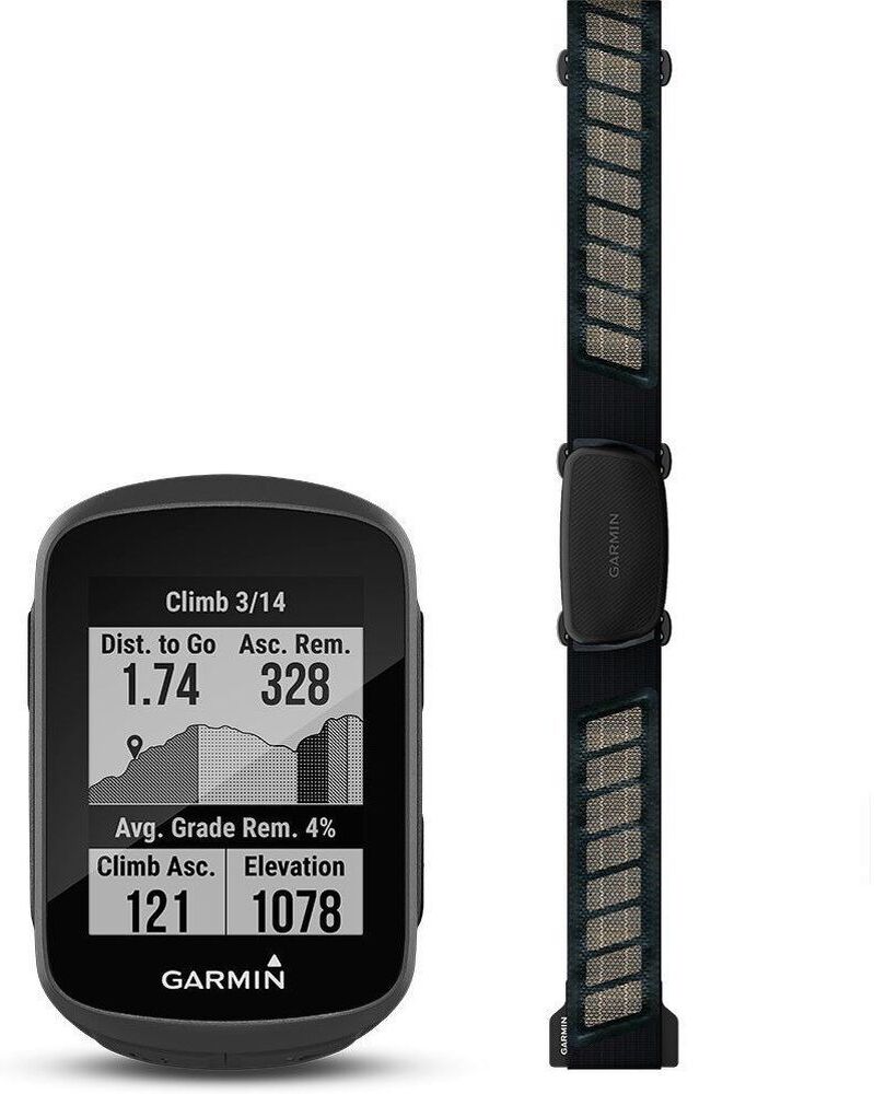 Garmin Edge 130 Plus Hr Bundle - Ciclocomputer - Adulto - Tu - Nero