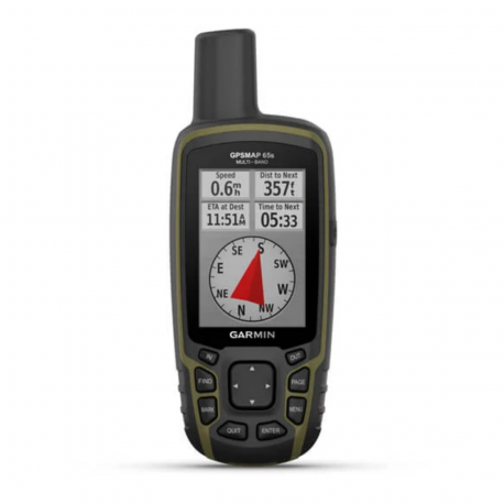 Garmin GPSMAP® 65s navigatore portatile multibanda con sensori