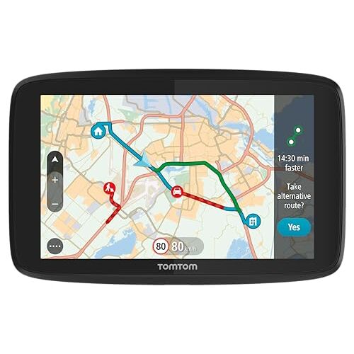 TomTom navigatie GO Essential 5 inch,  Traffic, kaart Europa, Updates via Wi-Fi, capacitief scherm (Gereviseerd)