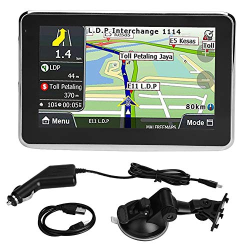 Tbest GPS-navigatie, auto GPS-navigator, universele 5 inch touchsn auto-navigator GPS-navigatie DDR256M 8G MP3 FM