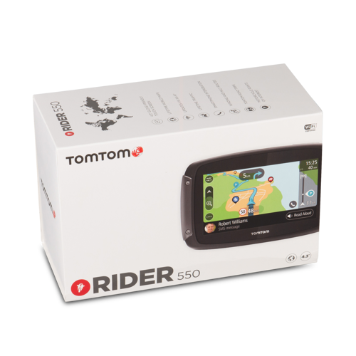 Navigatiesysteem TomTom Rider 550 WORLD 4,3" -