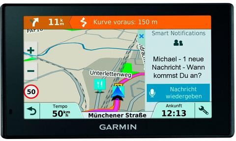 Garmin »Garmin DriveSmart™ 5 MT-D, ARD« navigatiesysteem (Europa (46 landen), incl. kaart-updates)  - 169.99 - zwart