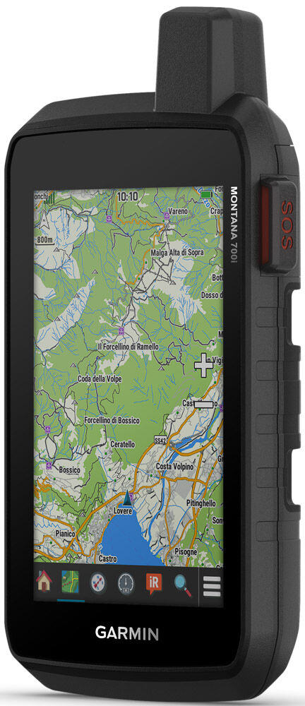 Garmin Montana 700i GPS med innebygd kart og satelittkommunikasjon.