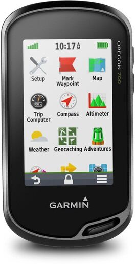 Garmin Oregon 700 GPS med fargeskjerm og touchscreen