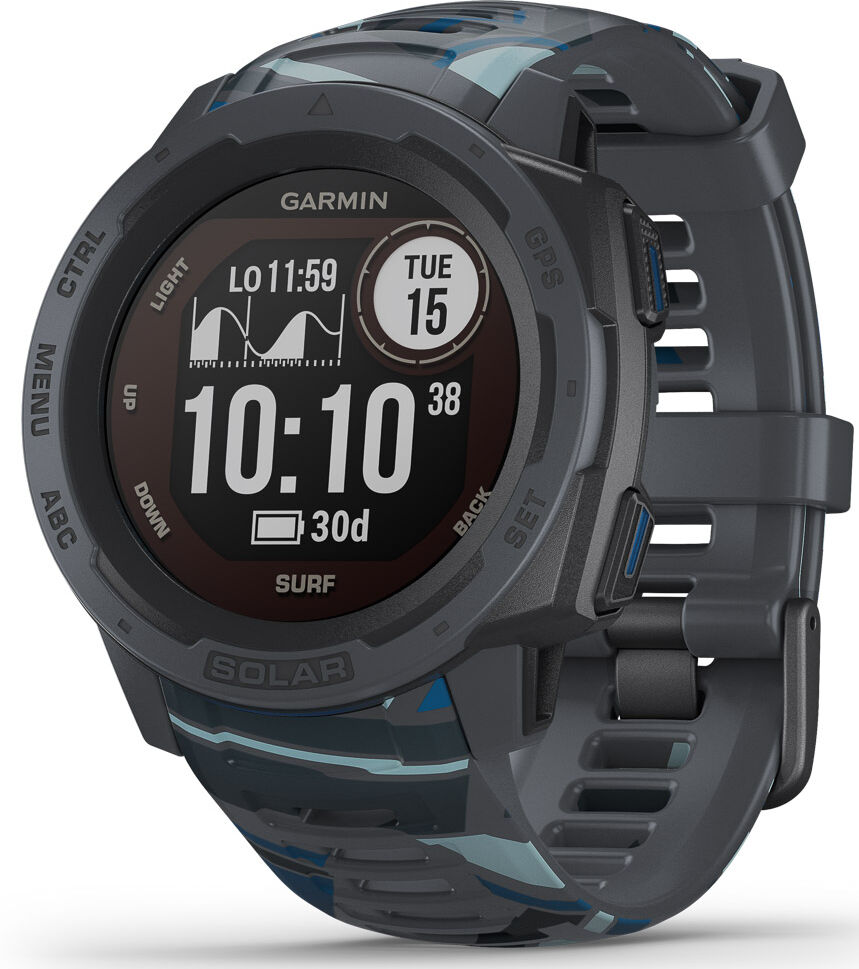 Garmin Instinct Solar Edition – Surf, Pipeline GPS klokke for den aktive friluftsentusiast