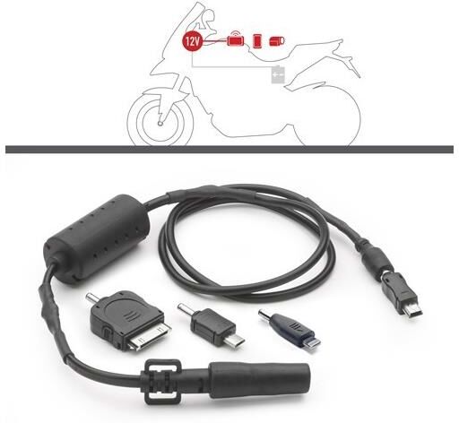 Givi Power Connection Kit Sørger For Strøm Til Enheter På Styret