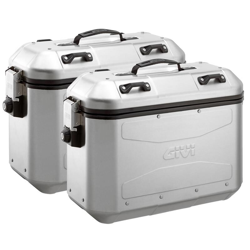 Givi Trekker Dolomiti Monokey Sideveske 36 Liter - Aluminium 540x240x390 Mm, Par