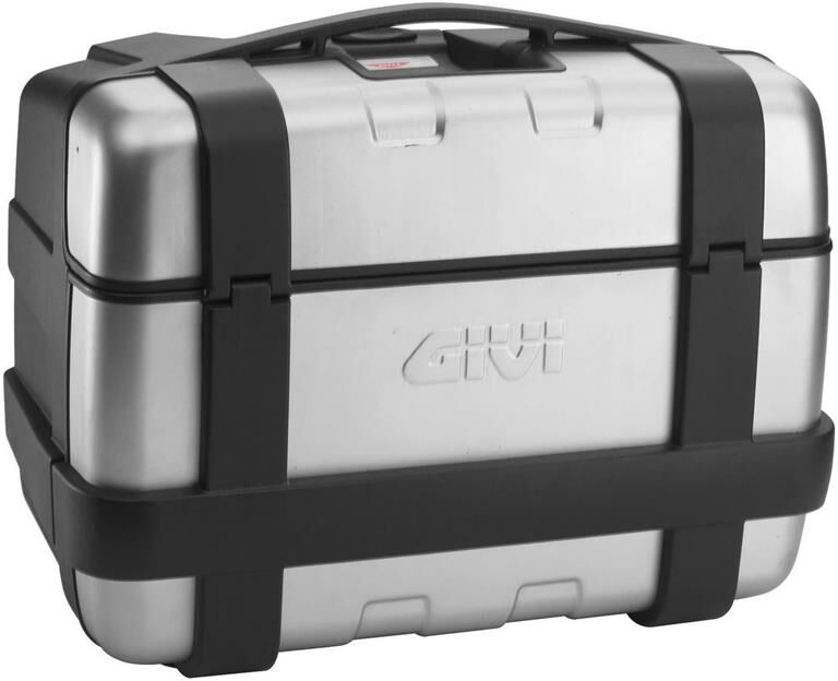 Givi Trekker Sideveske/toppboks 33 Liter Aluminium Finish,