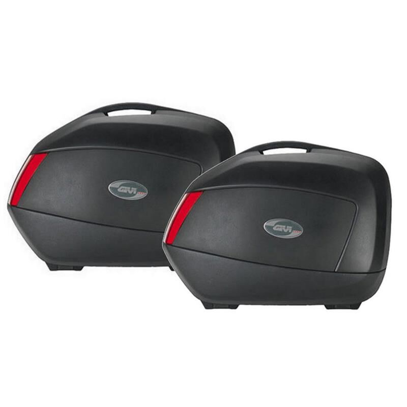 Givi Sideveskemonokey 34l Sort Parvis, Plx/plxr Monteringssett