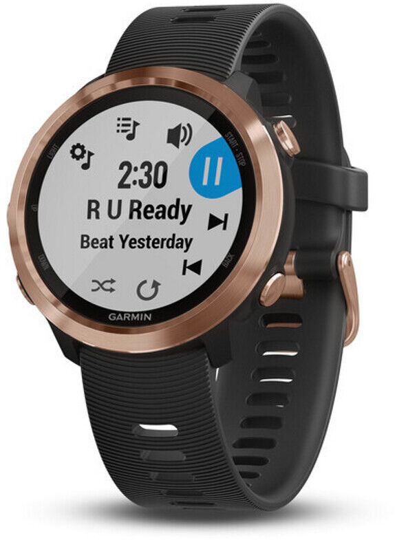 Garmin Forerunner 645 Music GPS Smartwatch rose gold/black  2020 Activity Trackers & Aktivitetsarmband