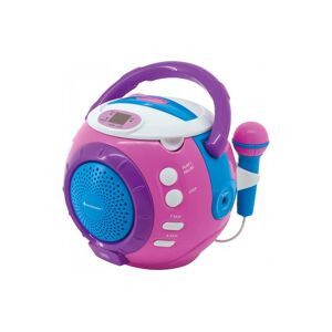 Soundmaster tragbarer CD-Player »KCD1600 Blau Pink« pink/blau Größe