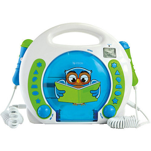 X4-TECH Kinder CD-Player Bobby Joey Lese Eule