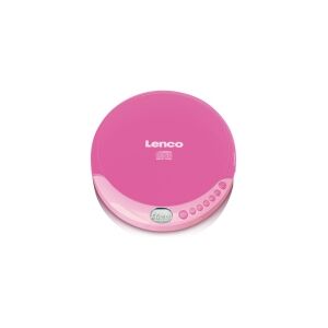 Lenco CD-011 - CD-afspiller - pink