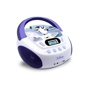 Metronic 477179 Lecteur CD MP3 Iceberg enfant avec port USB - Publicité