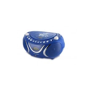 GENERIQUE Metronic 477132 Lecteur CD Square MP3 avec port USB, FM - bleu foncé - Publicité