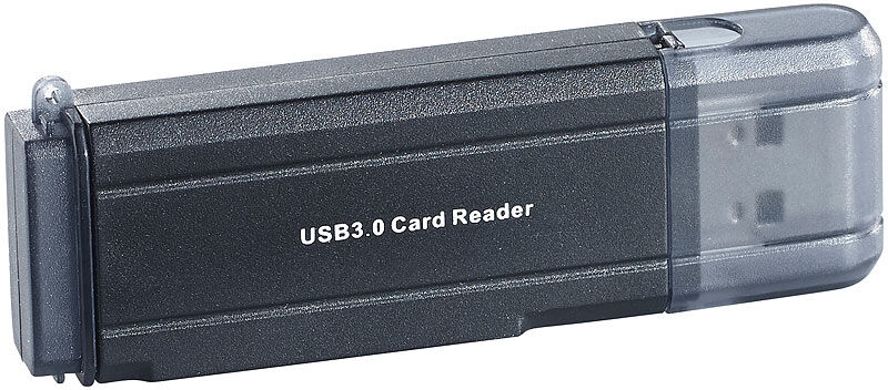 c-enter Cardreader mit USB 3.0 für SD(HC/XC) und microSD(HC/XC)