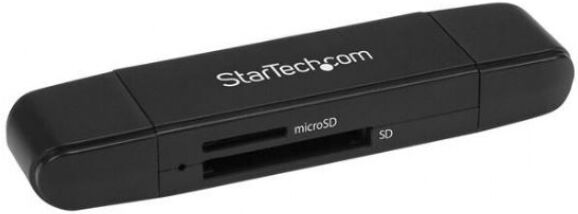 StarTech.com Startech SDMSDRWU3AC - USB 3.0 Kartenleser für SD und microSD Karten - USB-C und USB-A