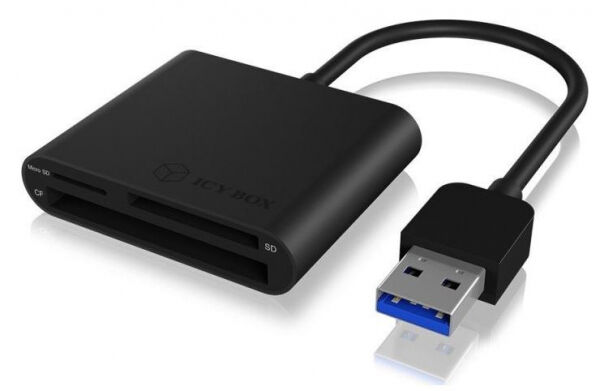 Icy Box IB-CR301-U3 - USB 3.0 externer Multi-Kartenleser