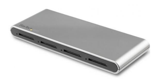 StarTech.com Startech 4SD4FCRU31C - USB-C Kartenleser 4 Slot - SD Karte - USB 3.1 (10Gbit/s) - SD4.0 / UHS-II
