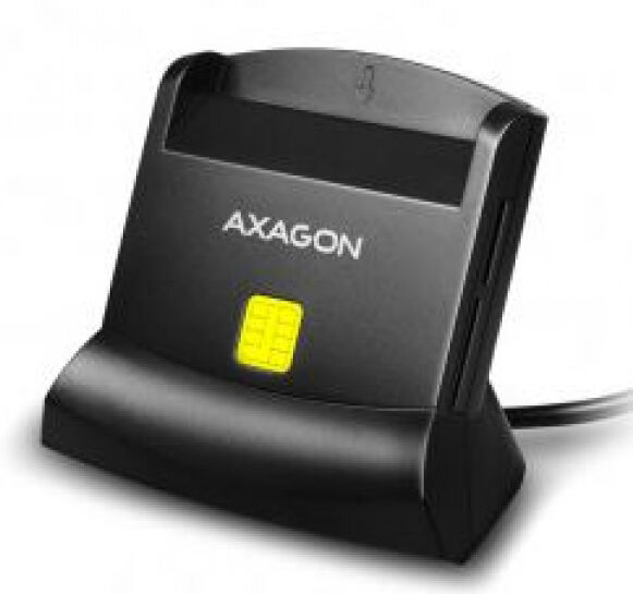 Axagon CRE-SM2 - USB Smart Card und SD/microSD/SIM Card Reader - USB 2.0