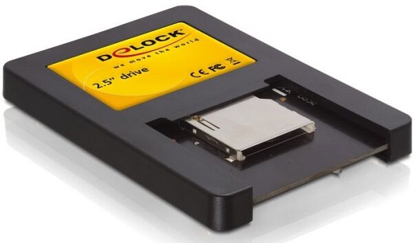 DeLock 91672 - 2.5 Zoll Laufwerk IDE > 1 x Compact Flash Card + 1 x Secure Digital Card