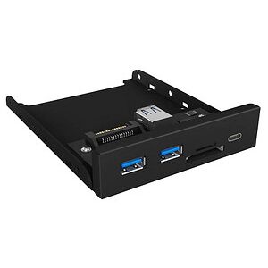 RaidSonic ICY BOX® USB-Hub IB-HUB1417-i3 3-fach schwarz