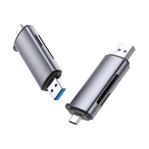 Ugreen 50706 Kartenleser USB/Micro-USB Silber