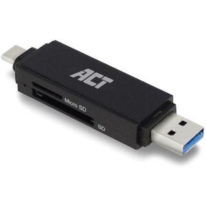 ACT - usb 3.2 Gen1 Kartenleser sd und Micro sd, usb-c & Typ-A Anschluss