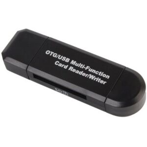 Hod Health&home Usb 3-In-1-Multifunktions-Speicherkartenleser, Micro-Sd-Tf-Konverter, Schwarz