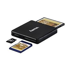 Hama USB 3.0 Multi-Card Reader - Kartenleser (CF I, SD, microSD, MMCplus, SDHC, microSDHC, SDXC, microSDXC) - USB 3.0