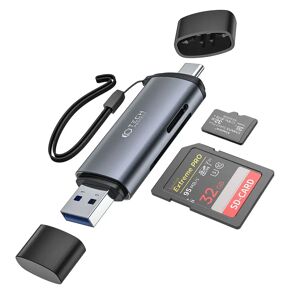 Tech-Protect Ultraboost USB-C til USB-A SD/MicroSD Kortlæser
