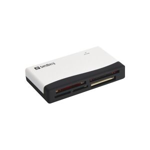 Sandberg Multi Card Reader - Kortlæser (MS, MMC, SD, xD, CF, TransFlash, microSD, SDHC, MS Micro) - USB 2.0