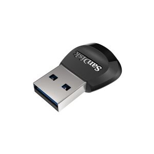 Sandisk MobileMate - Kortlæser (microSDHC UHS-I, microSDXC UHS-I) - USB 3.0