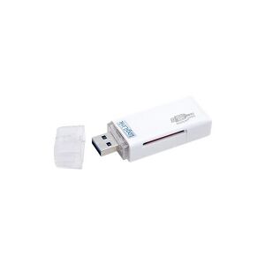 2direct LogiLink CardReader USB 3.0 - Kortlæser (SD, microSD, SDHC, microSDHC, SDXC, microSDXC) - USB 3.0