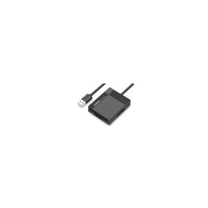 Ugreen 30231, Kompakt flash (CF), MMC, SD, SDHC, Sort, 5000 Mbit/s, USB 3.2 Gen 1 (3.1 Gen 1), 68 mm, 55 mm