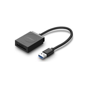 UGREEN USB Adapter Card Reader SD, microSD (black)