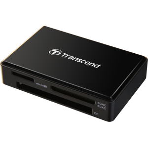 Transcend Rdf8 - Usb 3.0 Multi Kortlæser - Sort