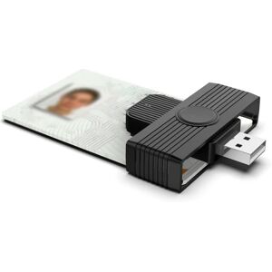 USB2.0 Intelligent Card Reader Multi-funktion til ATM CAC IC ID Bank SIM-kort