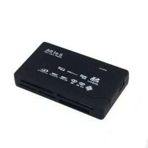 ExpressVaruhuset USB High Speed All in One Mini hukommelseskortlæser til CF SD MS Black